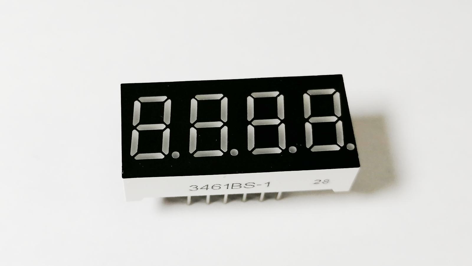 4桁の7セグLEDをダイナミック点灯させてデジタル時計を自作 | e-DIY