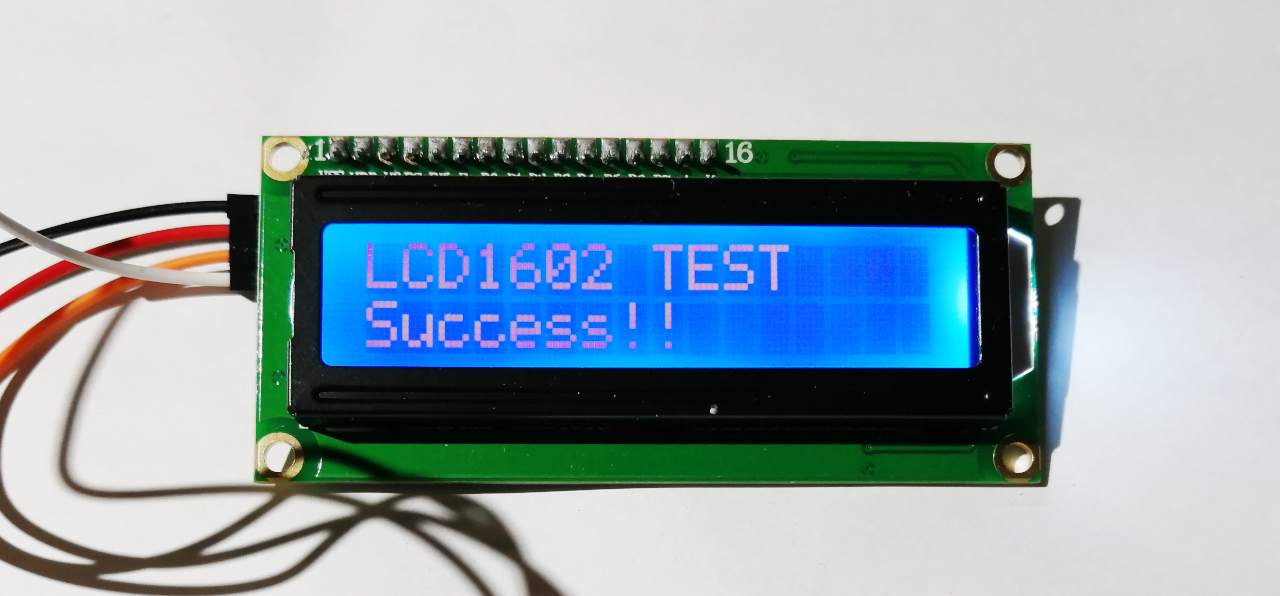 LCD1602表示